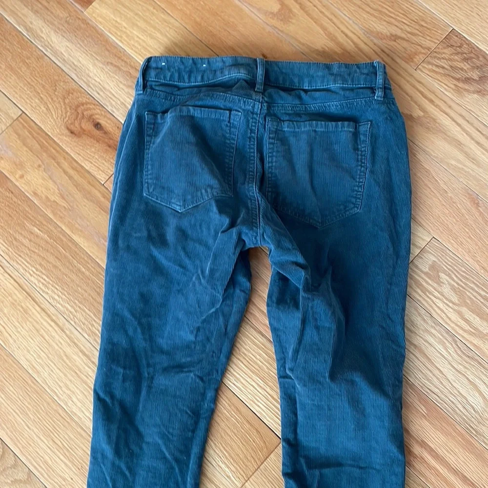 Ann Taylor loft blue corduroy curvy skinny pants size 26/2 - Picture 5 of 5